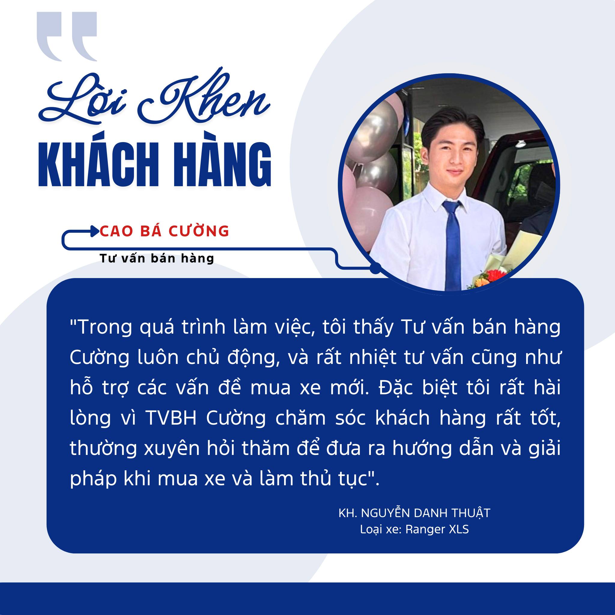 Lời khen khách hàng tháng 10 Lời khen khách hàng tháng 10