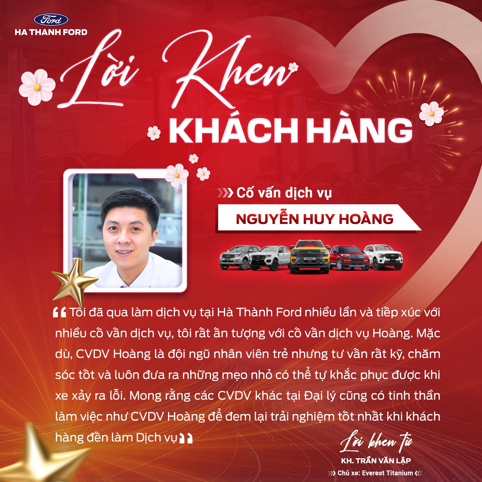Hà Thành Ford làm dịch vụ có tốt không? Bảo dưỡng ô tô tại Hà Thành Ford