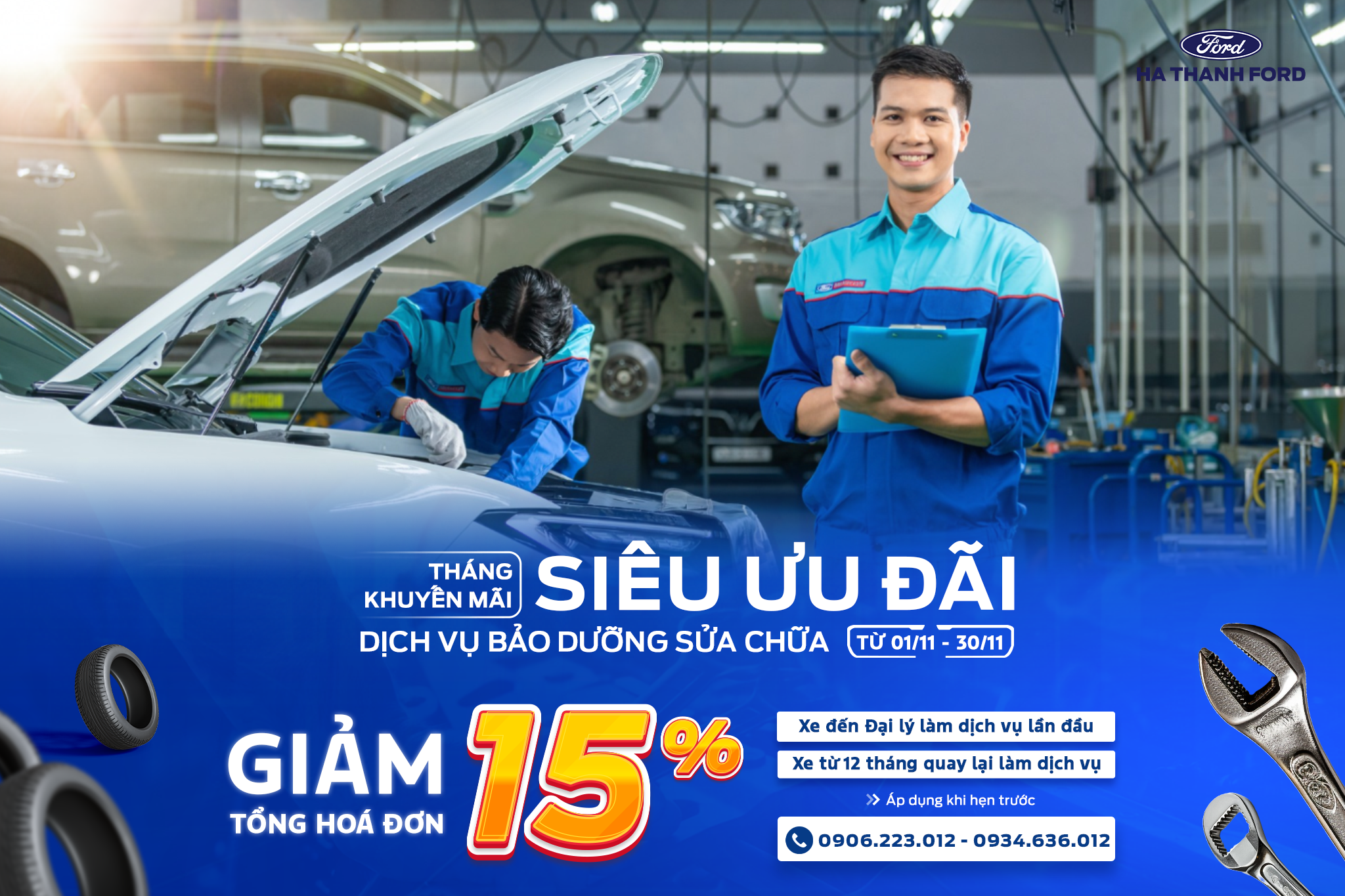 Khuyến mãi dịch vụ tháng 11
