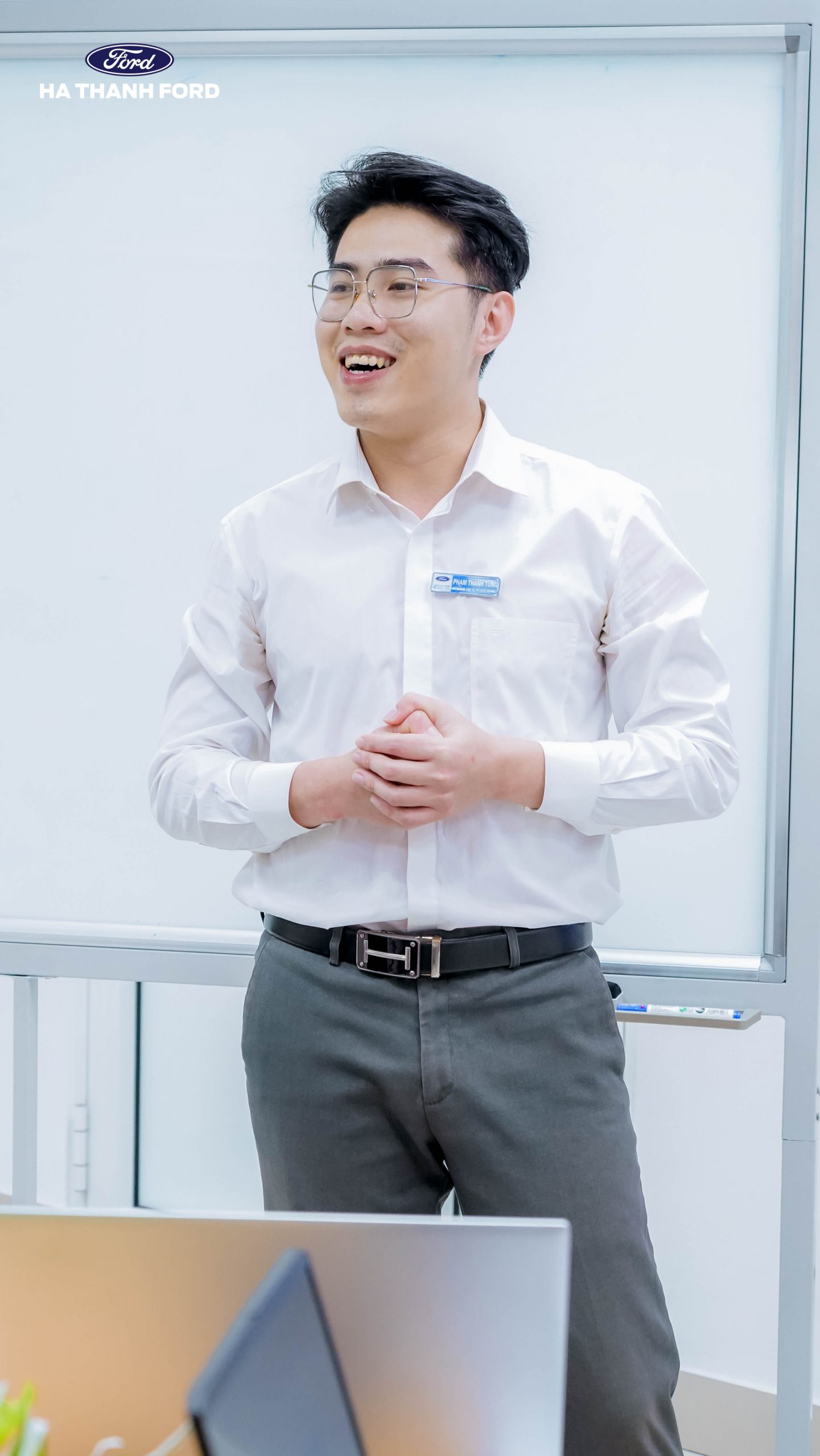 Anh Phạm Thanh Tùng - Chuyên viên quảng cáo tại Hà Thành Ford Hà Thành Ford đào tạo marketing online