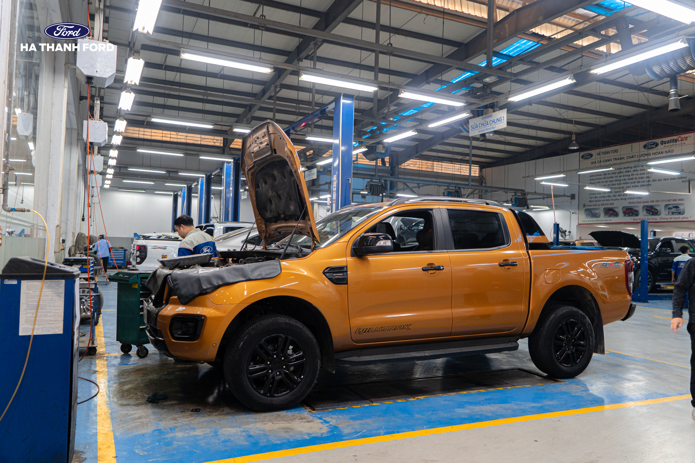 Lịch bảo dưỡng xe Ford Ranger bảo dưỡng 1000 km Ford Ranger