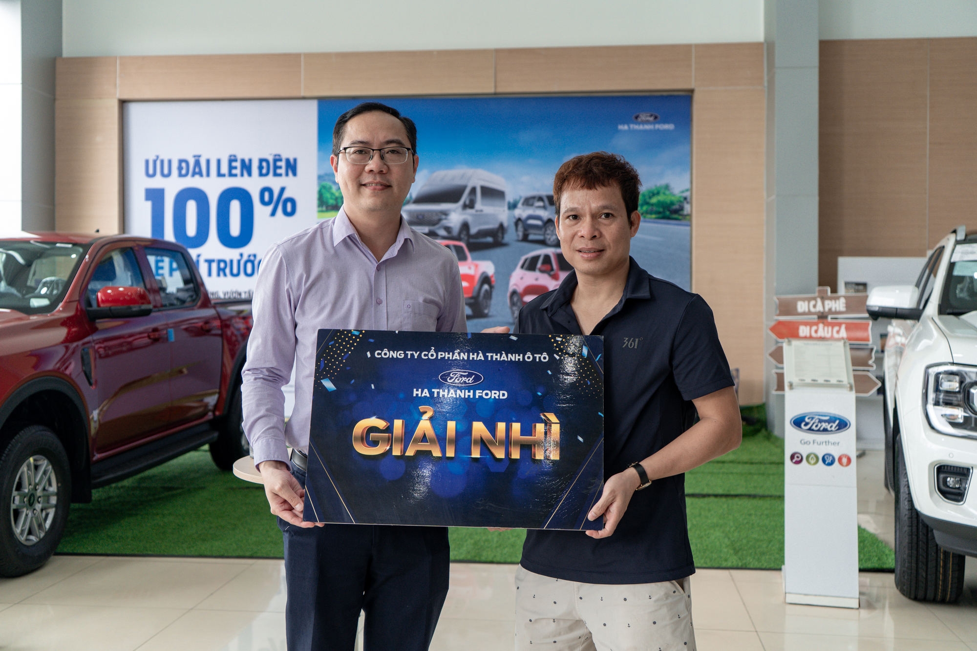 Sự kiện lái thử xe Ford bản lĩnh ngôi vương