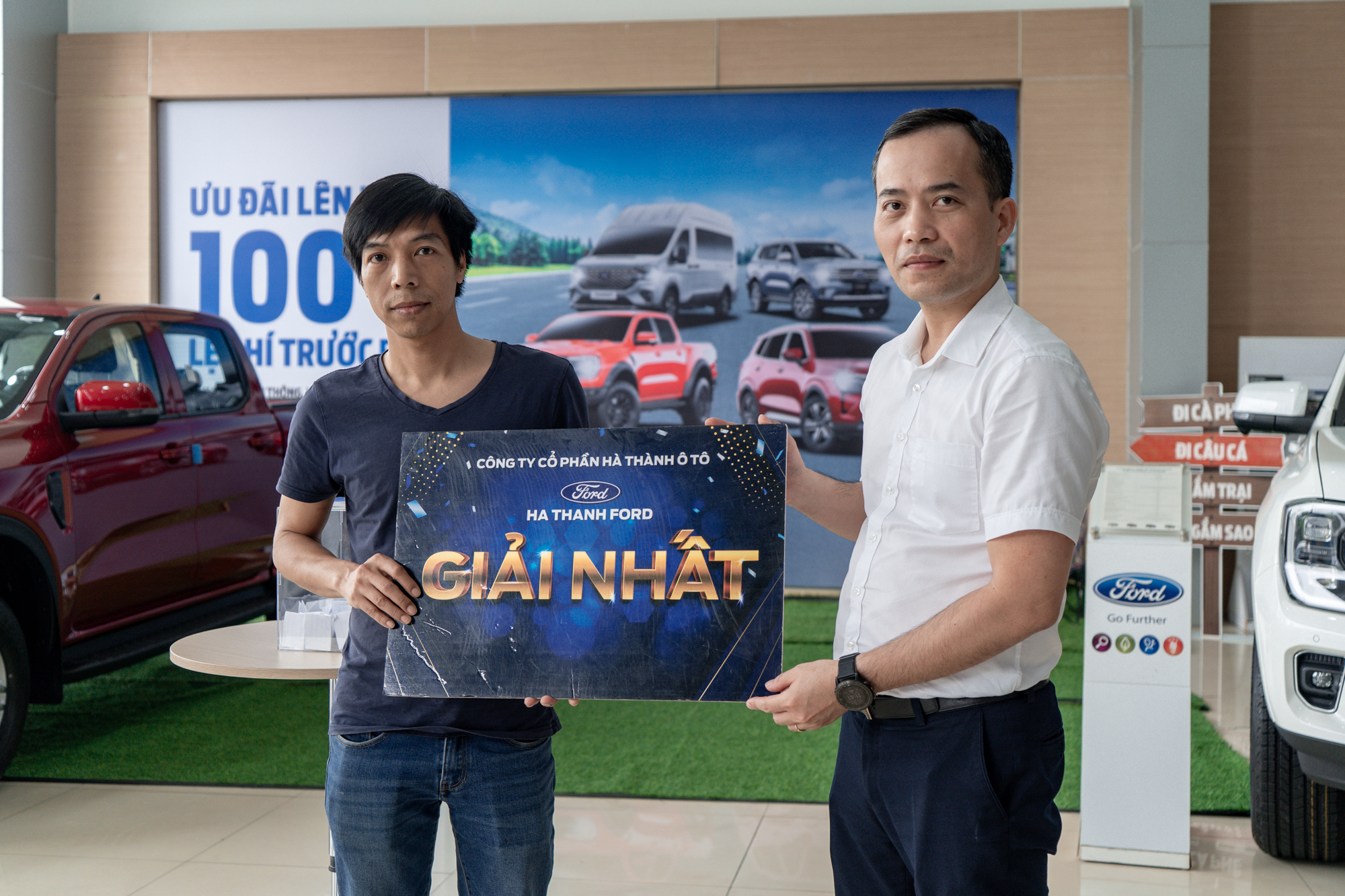 Sự kiện lái thử xe Ford bản lĩnh ngôi vương