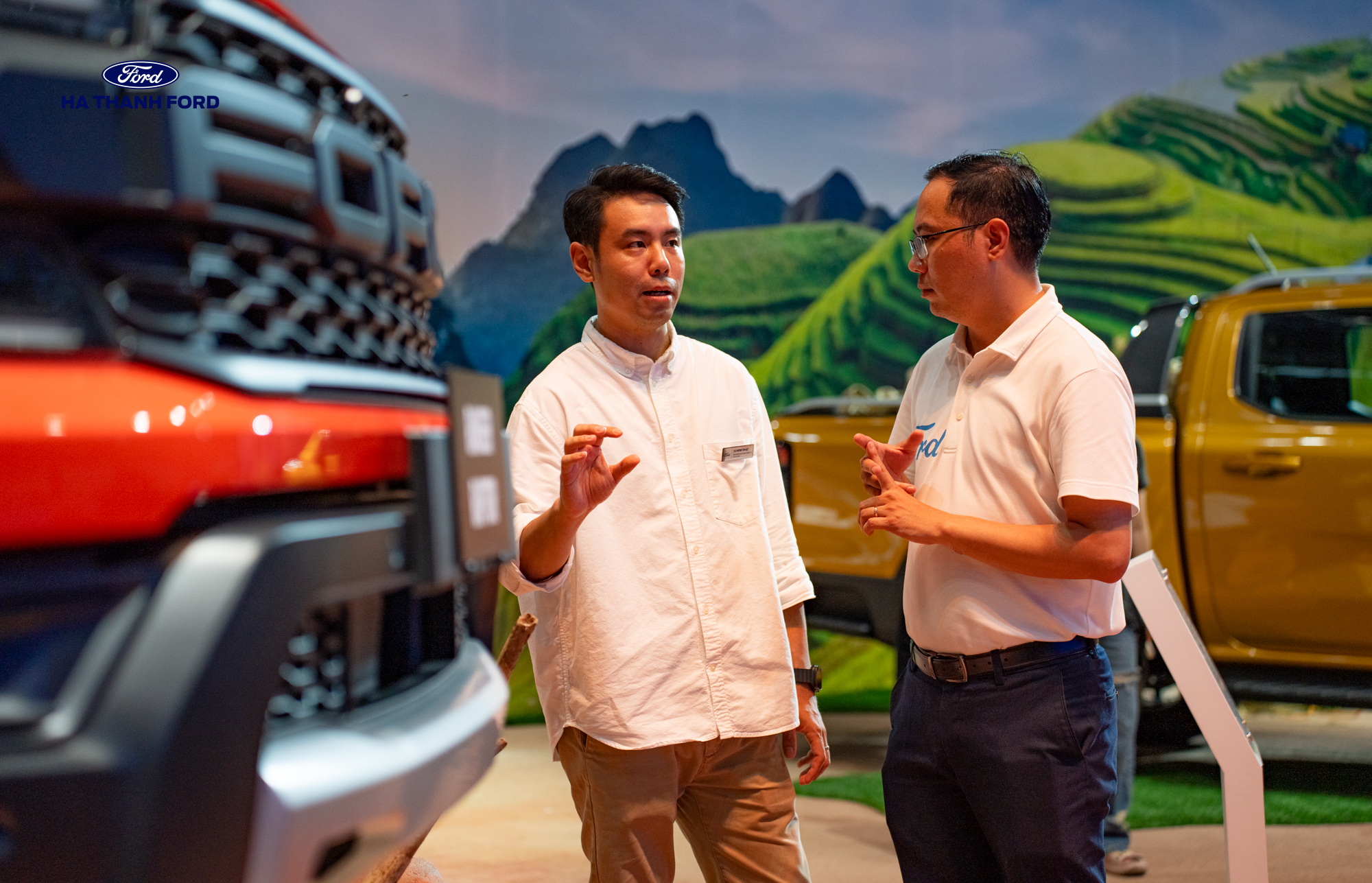 Hà Thành Ford trực sự kiện 30 Năm vững bước cùng Đam mê