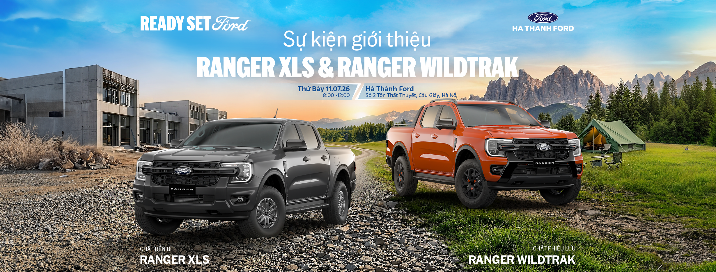 Sự kiện ra mắt Ranger XLS và Wildtrak 3.0