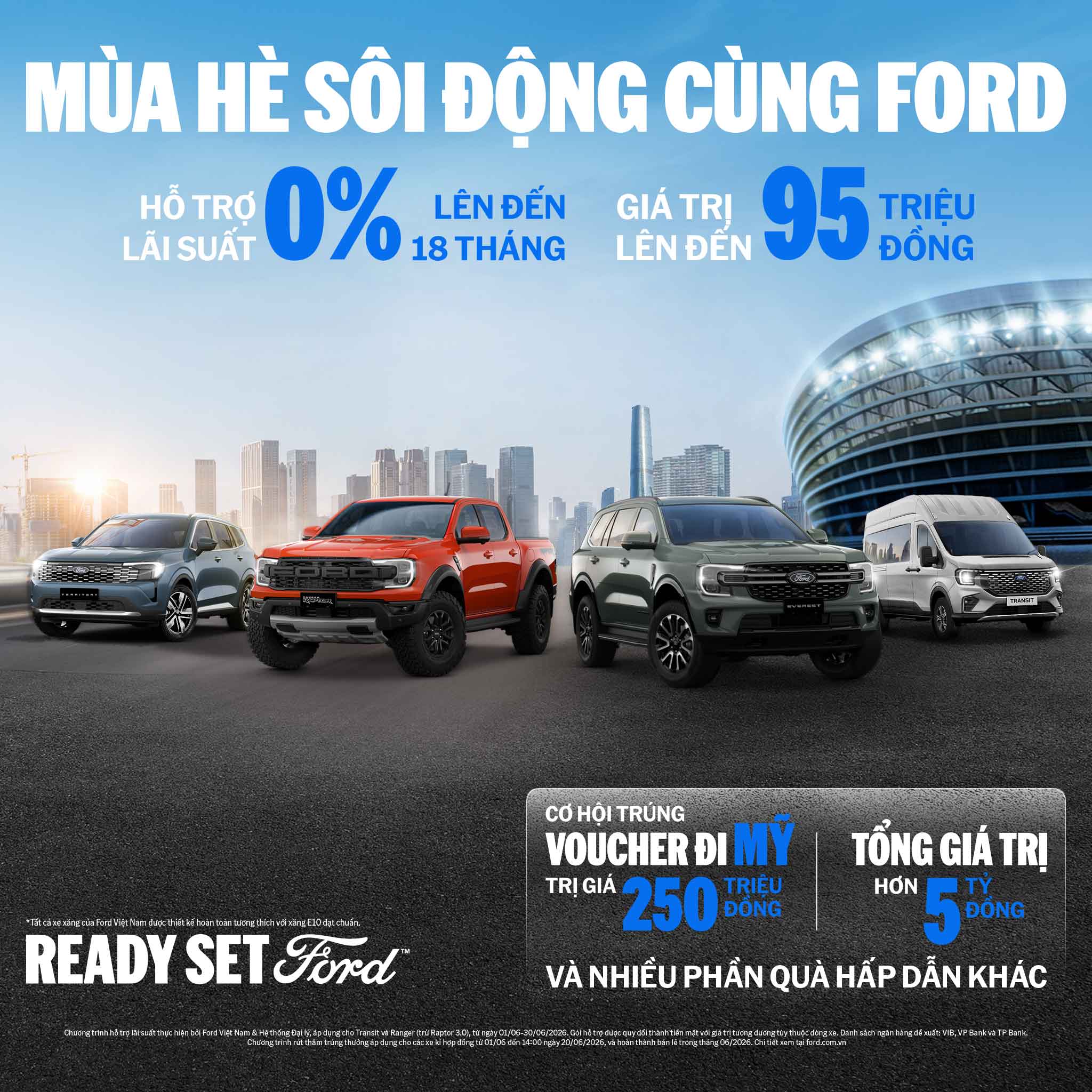 Khuyến mãi xe Ford tháng 6/2026