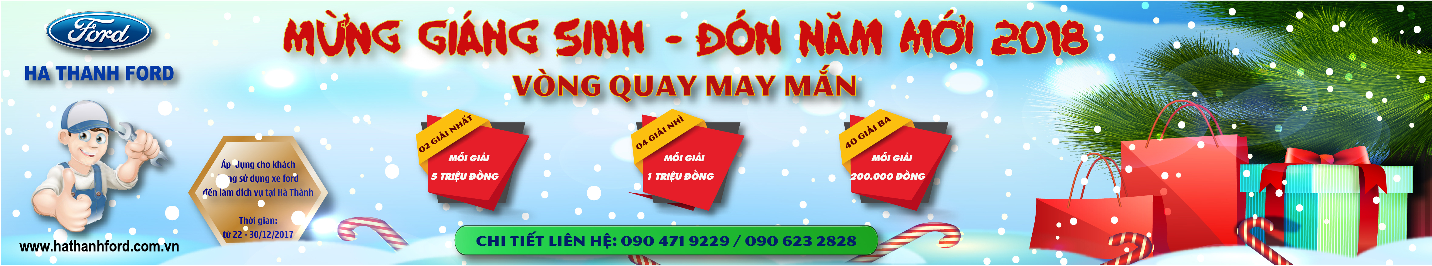 Chương trình tri ân khách hàng “ĐÓN GIÁNG SINH – RINH QUÀ LỚN”