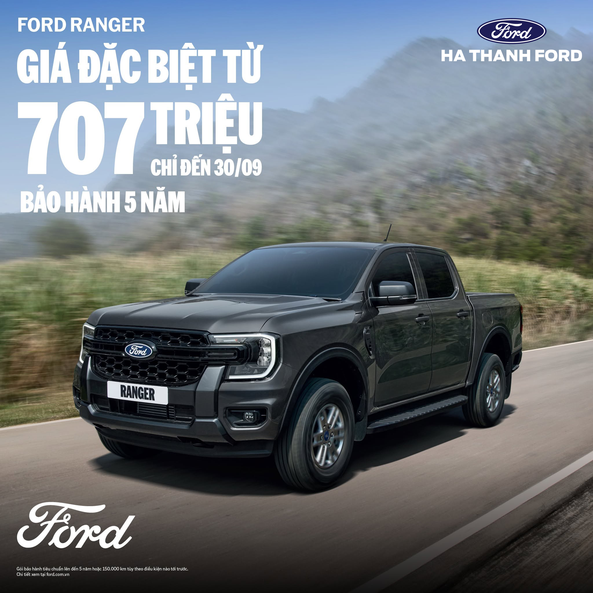 khuyến mãi xe Ford tháng 9/2026