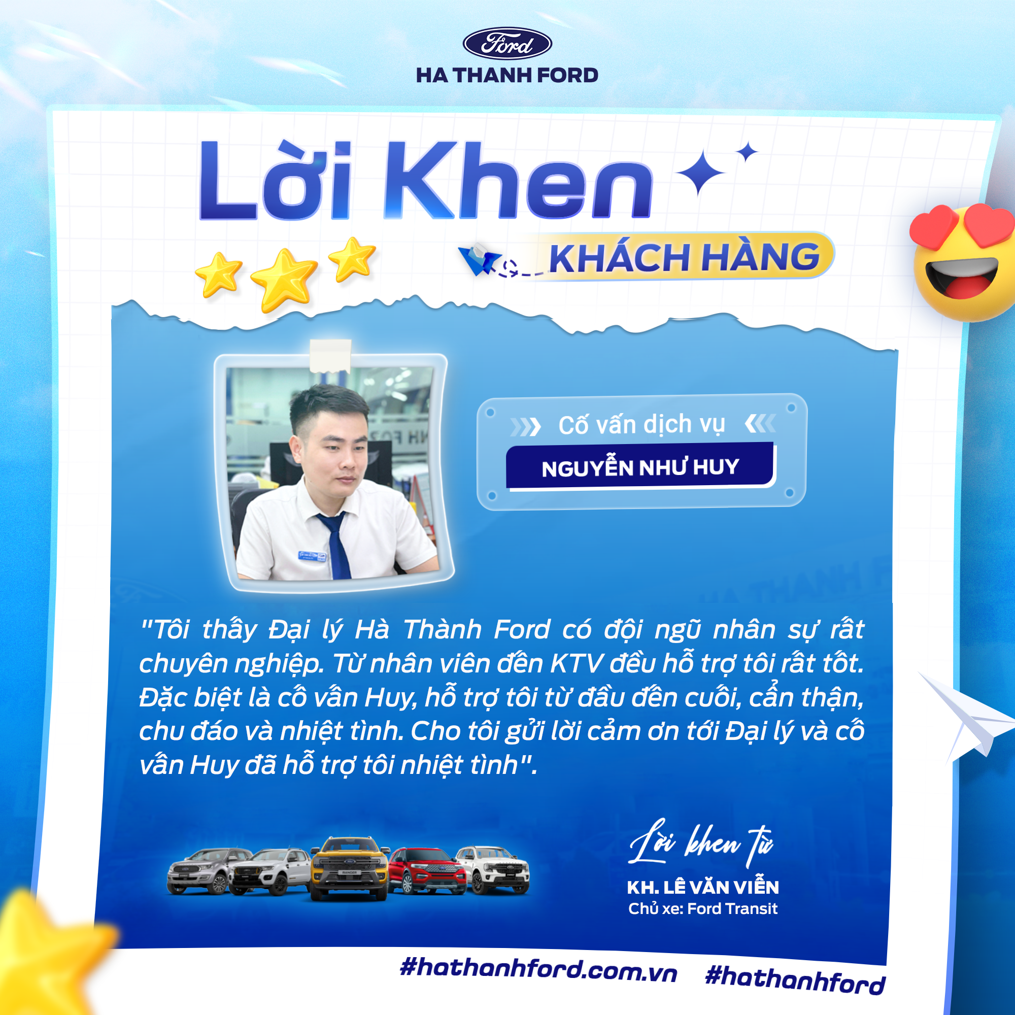 Hà Thành Ford làm dịch vụ có tốt không? Hà Thành Ford làm dịch vụ có tốt không?