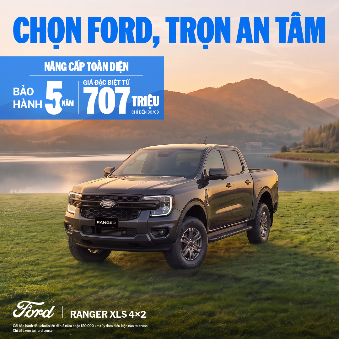 Khuyến mãi xe Ford tháng 8/2026 Khuyến mãi xe Ford tháng 8/2026