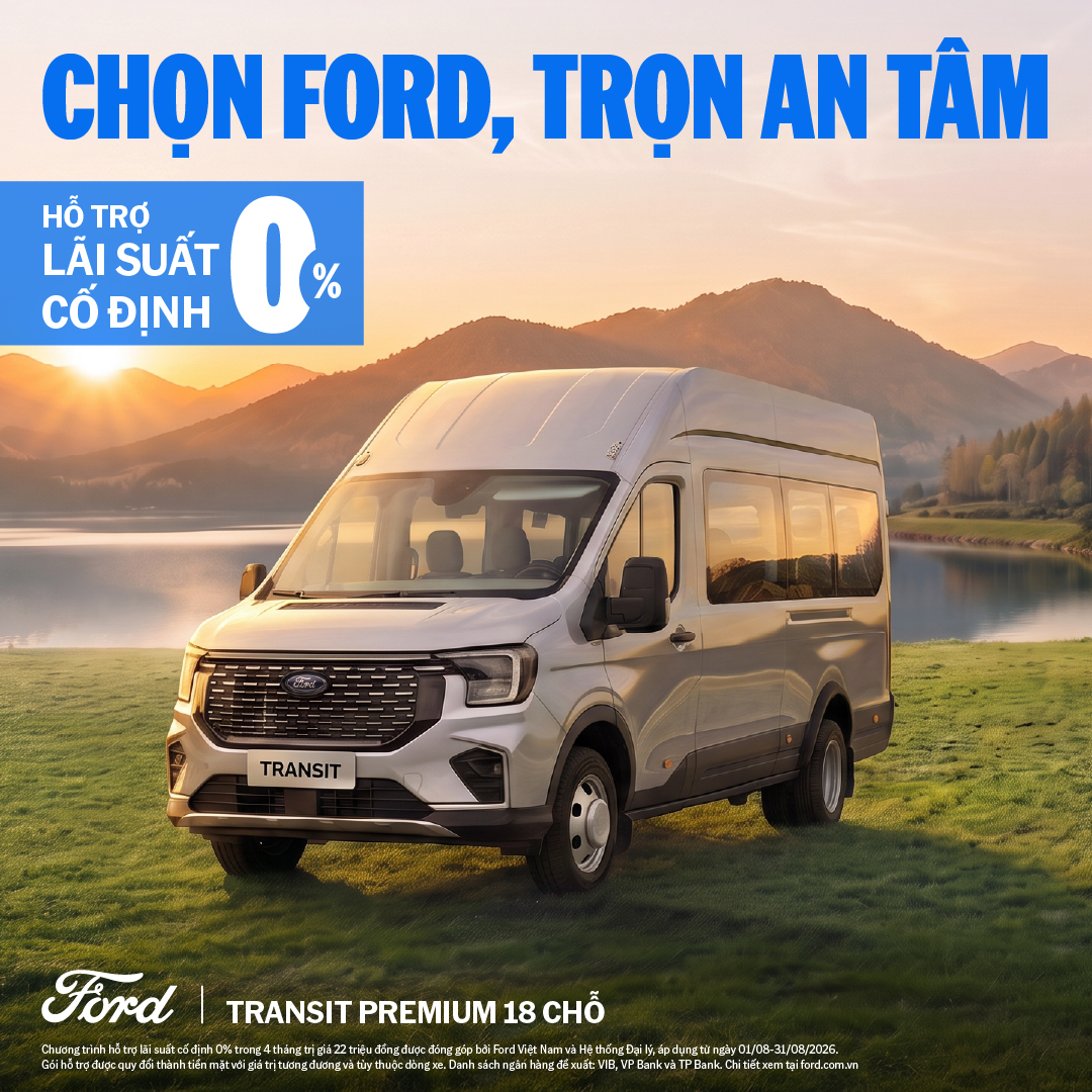 Khuyến mãi xe Ford tháng 8/2026 Khuyến mãi xe Ford tháng 8/2026