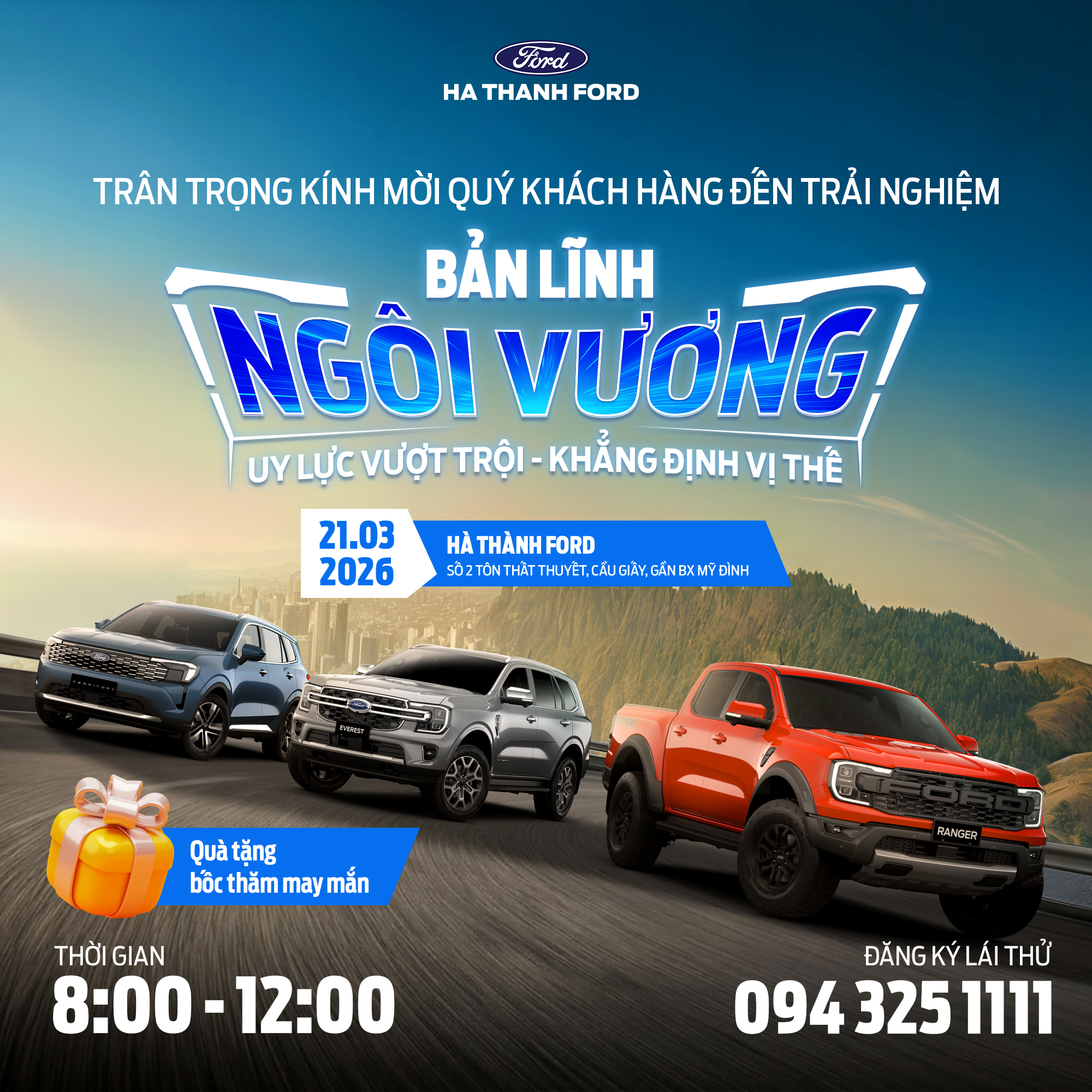 lái thử xe Ford Hà Nội lái thử xe Ford Hà Nội