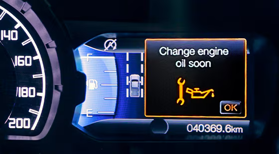 Cảnh báo thay dầu thông minh IOLM trên xe Ford