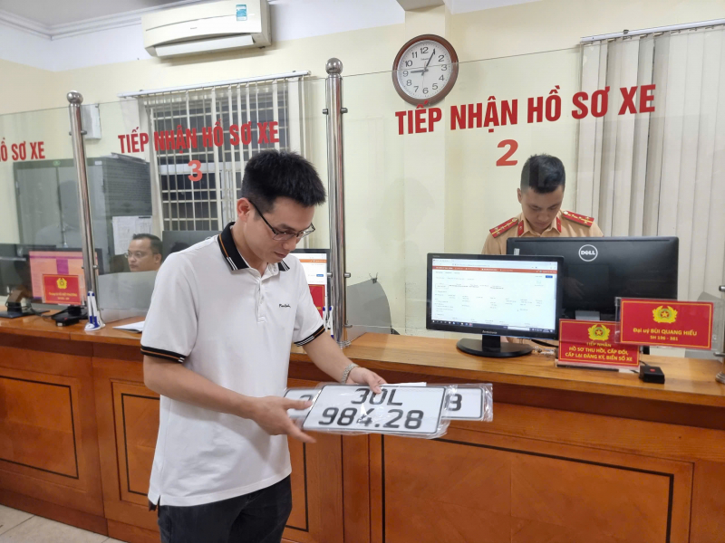 Đăng ký xe từ 1 tháng 7 Đăng ký xe từ 1 tháng 7