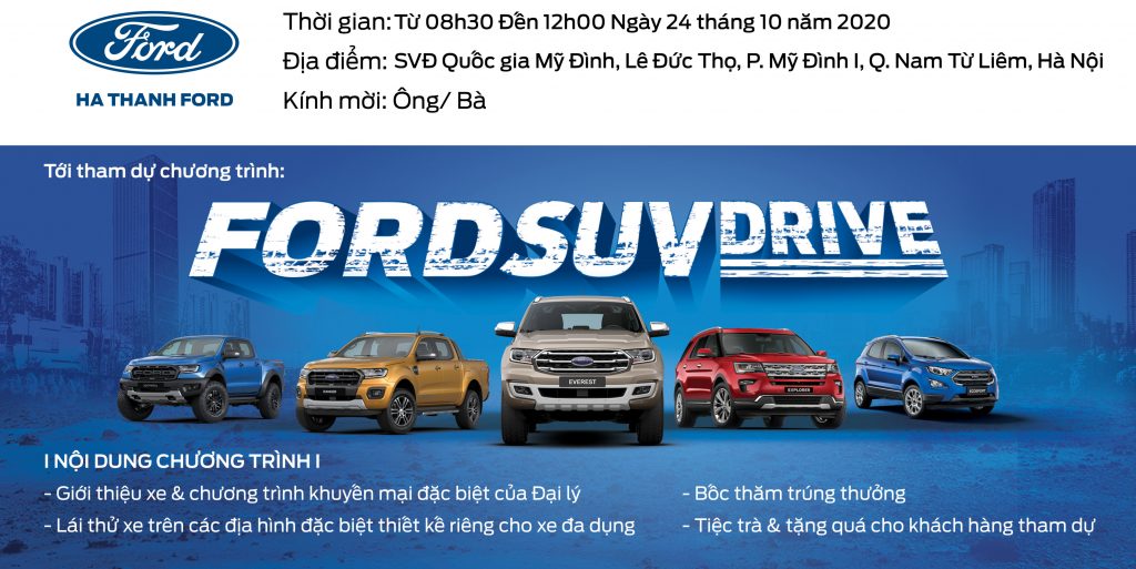 Ford SUV Drive 2020