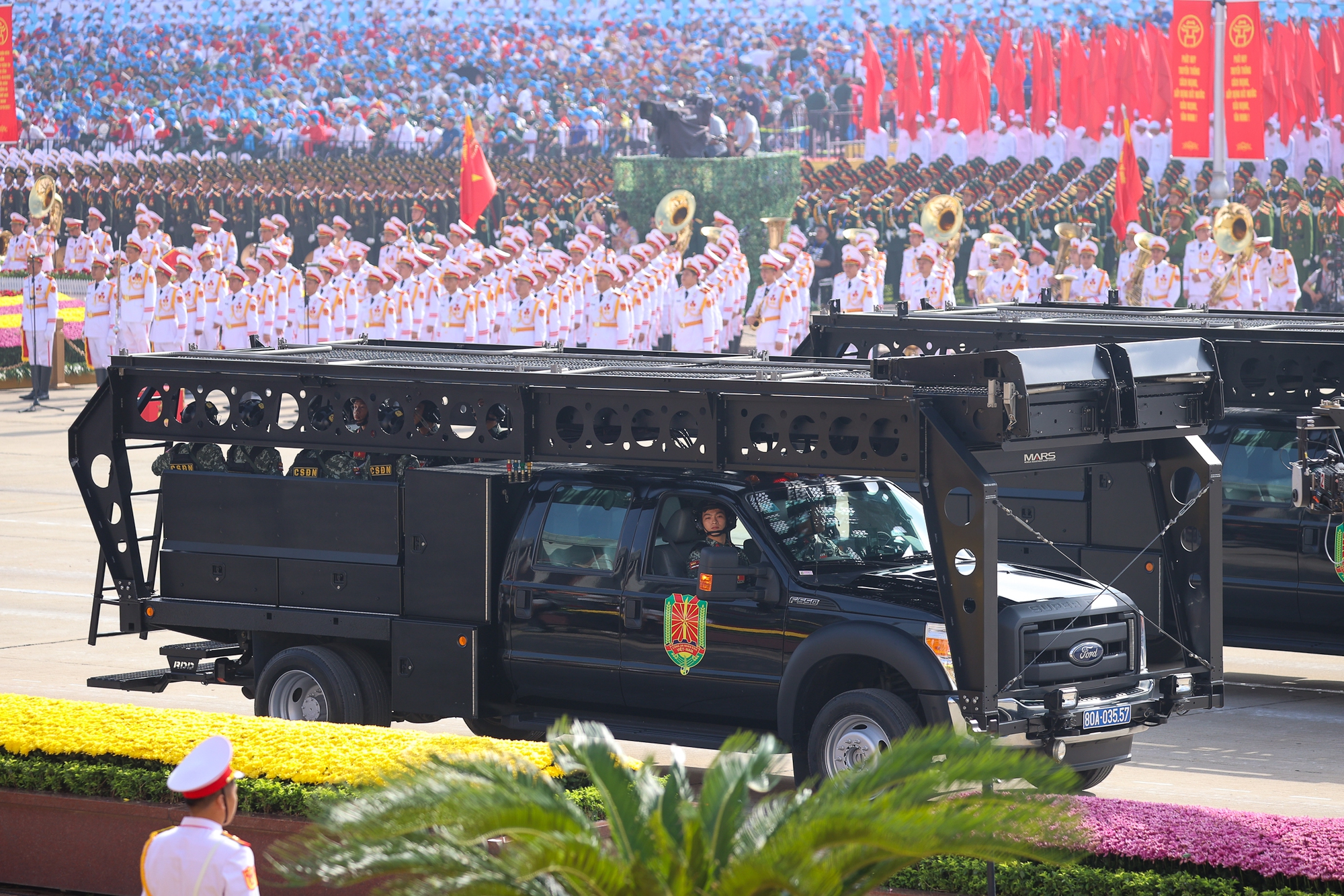 khí tài quân sự tại Lễ duyệt binh A80