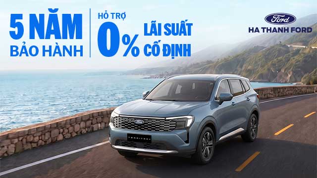 Khuyến mãi Ford Territory tháng 7/2026 