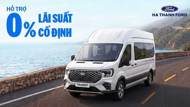 Khuyến mãi Ford Transit mới tháng 7/2026 