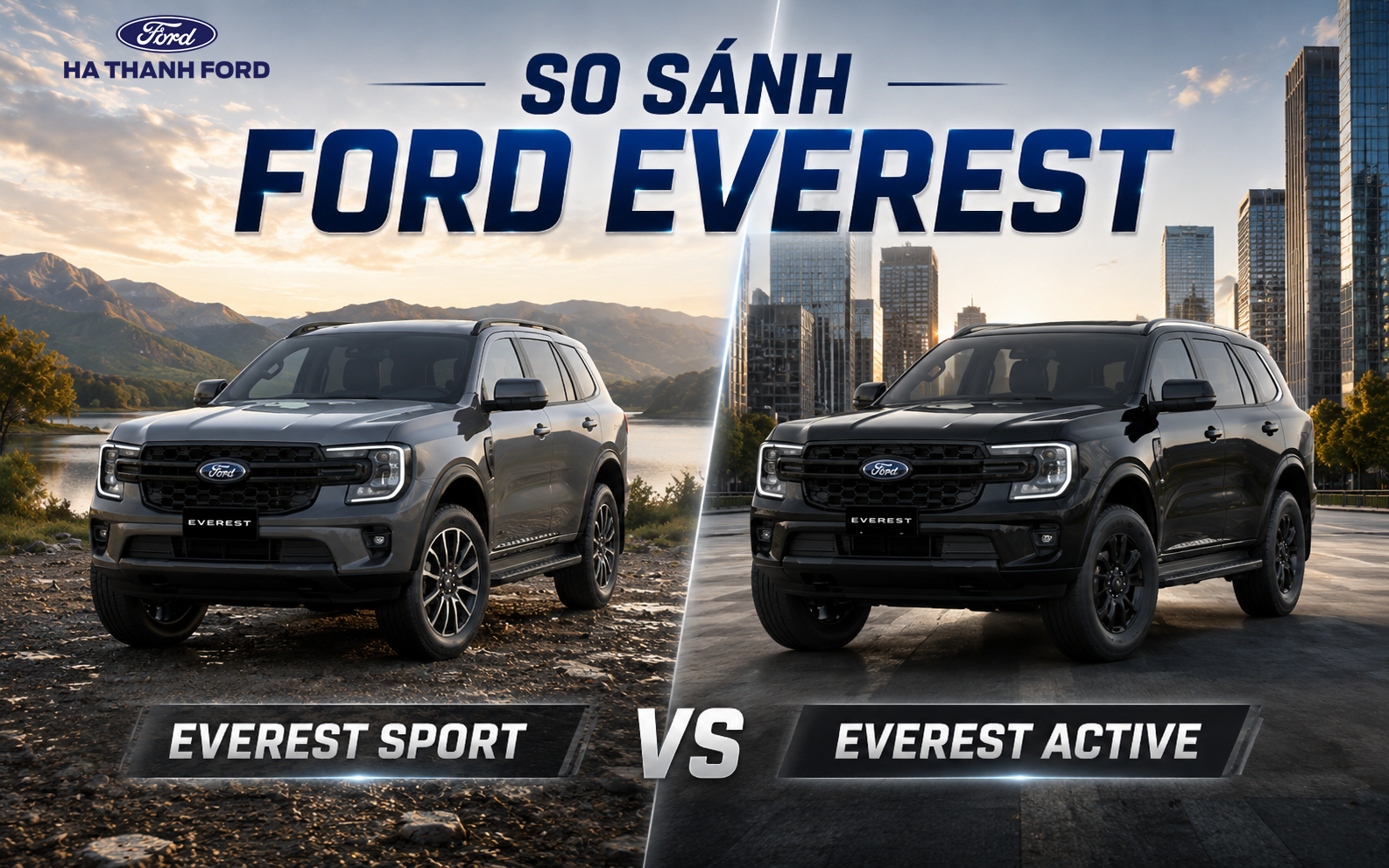So sánh Everest Active và Sport So sánh Everest Active và Sport