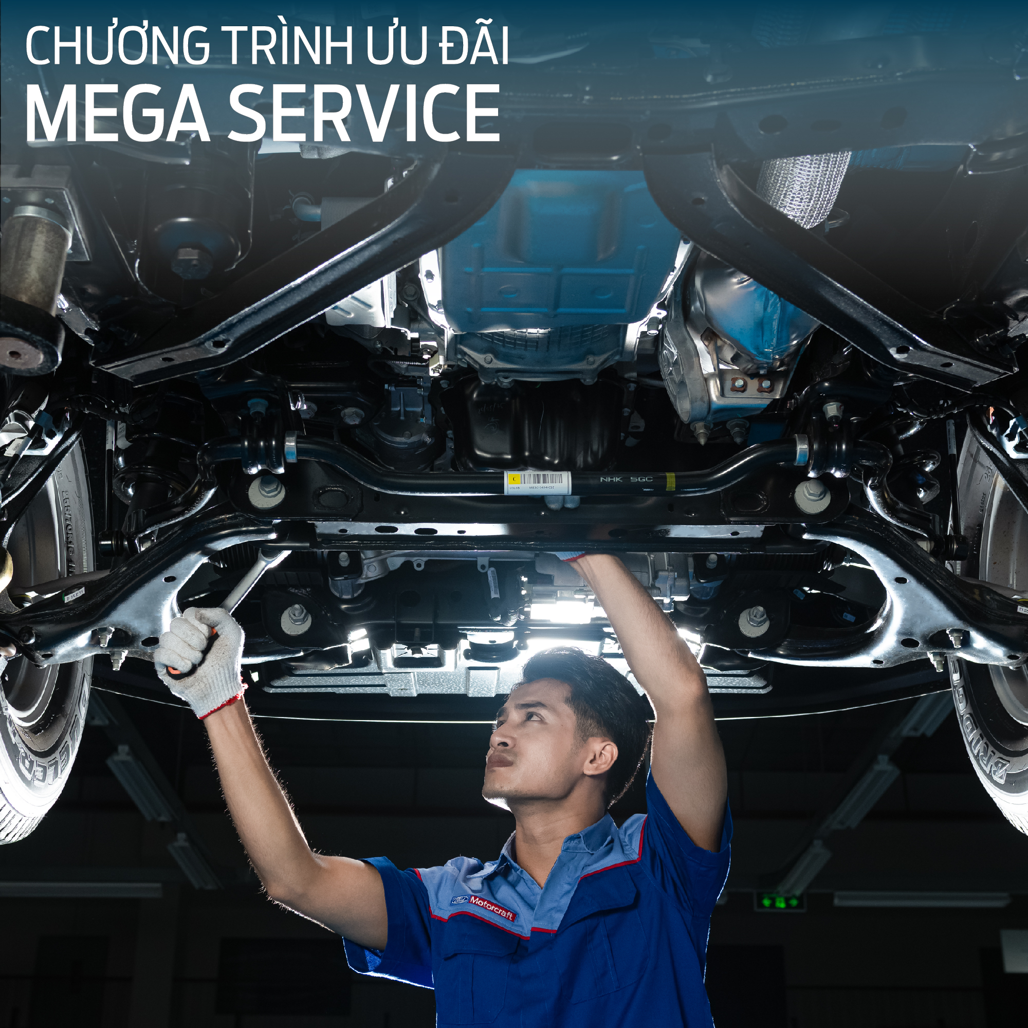 Ưu đãi phụ tùng Ford Mega Service 2026 Ưu đãi phụ tùng Ford Mega Service 2026