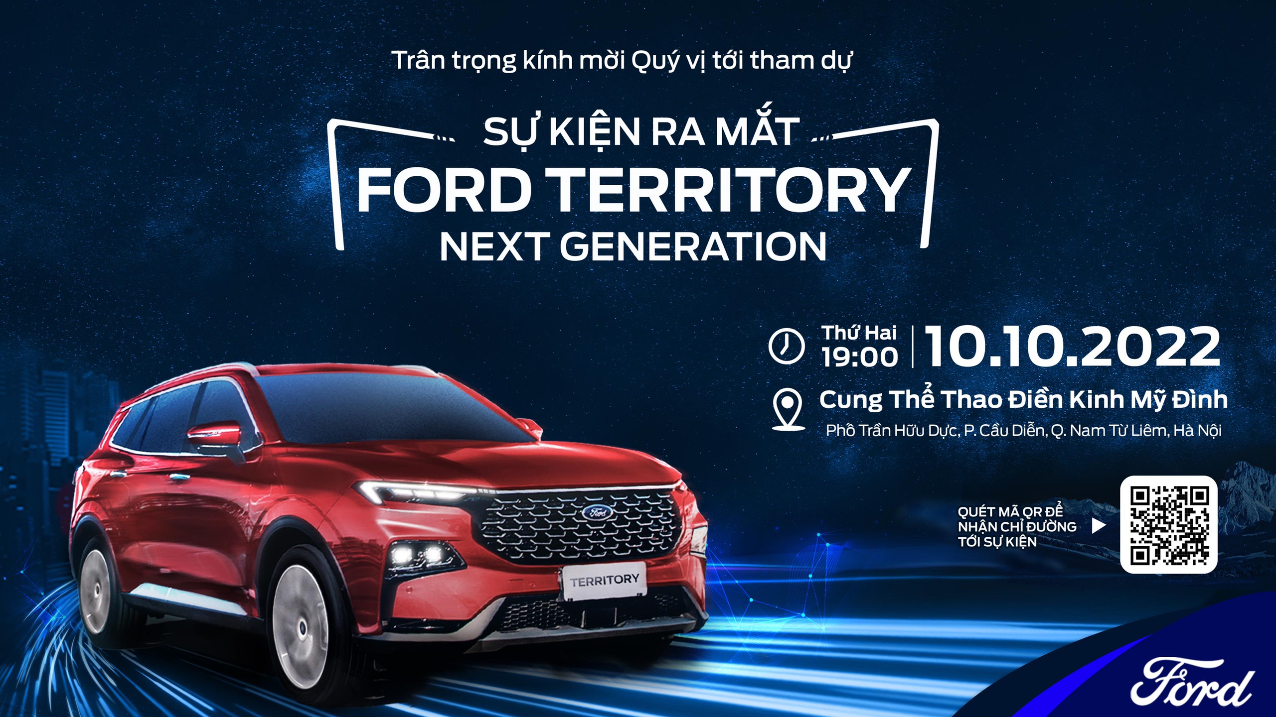 FORD VIỆT NAM CHỐT NGÀY RA MẮT DÒNG XE TERRITORY HOÀN TOÀN MỚI