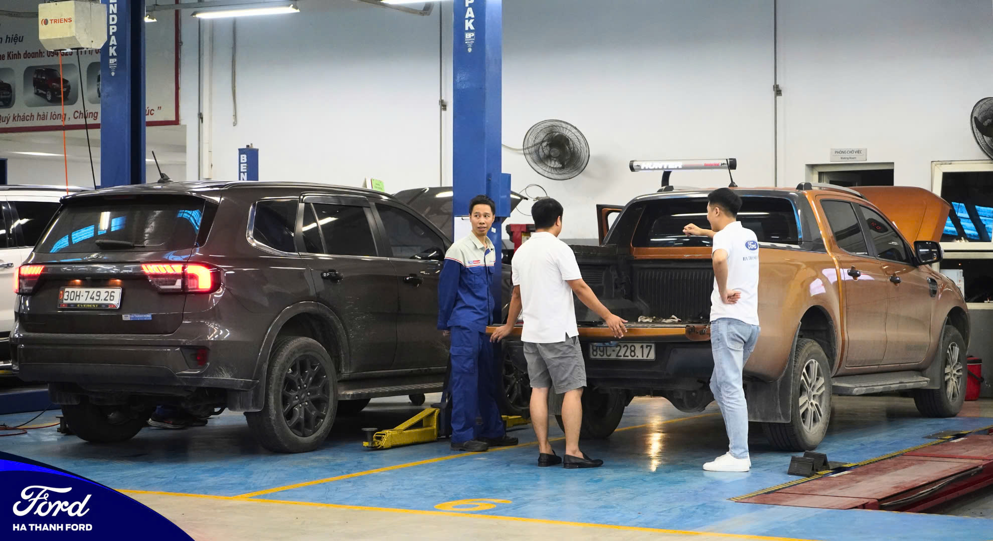Lịch bảo dưỡng xe Ford định kỳ Lịch bảo dưỡng xe Ford định kỳ