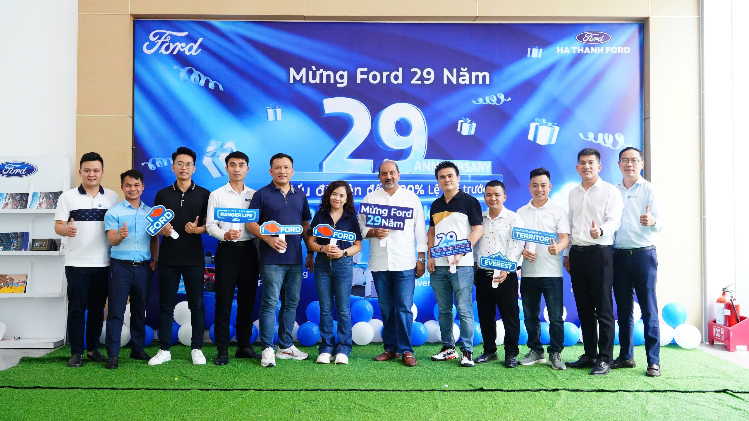 Lễ Quay Thưởng “Mừng Ford 29 Năm” & Sự Ghé Thăm Đặc Biệt Của Đại Diện Ford Việt Nam